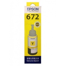 愛普生T6724黃色墨水補充裝（適用L220/L310/L313/L211/L360/L380/L455L485/L565/L605/L1655）