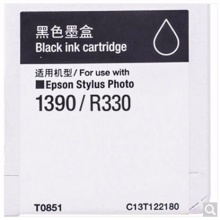 愛(ài)普生（Epson）T0851（T1221） 黑色墨盒 C13T122180（適用PHOTO 1390 R330）