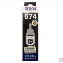 愛(ài)普生（Epson）T6741黑色墨水補(bǔ)充裝T6741（適用于L801/L810/L850/L1800）