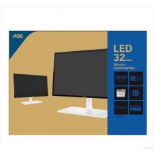 AOC Q3279VWFD8/WS 31.5英寸 FreeSync ΔE<3 10.7億色 2K IPS技術(shù)廣視角 低藍(lán)光不閃屏高分電腦顯示器