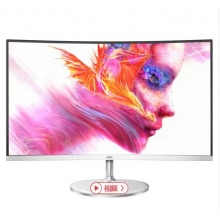 AOC C27V1QD 27英寸 1700R中心曲率 FHD高清 窄邊框 中國(guó)節(jié)能產(chǎn)品認(rèn)證 曲面顯示器（HDMI+DP接口）