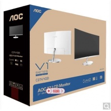 AOC C27V1QD 27英寸 1700R中心曲率 FHD高清 窄邊框 中國(guó)節(jié)能產(chǎn)品認(rèn)證 曲面顯示器（HDMI+DP接口）