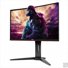 AOC C27G1 27英寸 VA曲面 144Hz高刷新率 雙HDMI Adaptive-Sync同步技術(shù) 人體工學(xué)支架 游戲電競顯示器