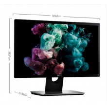 戴爾（DELL）SE2216HV 21.5英寸微邊框 178°廣視角 VA面板 護(hù)眼愛(ài)眼防眩光寬屏電腦顯示器
