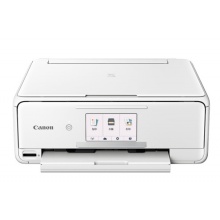 佳能（Canon）TS8180 白色 高品質(zhì)照片打印一體機(jī) 精致版（噴墨打印、復(fù)印、掃描、無線）