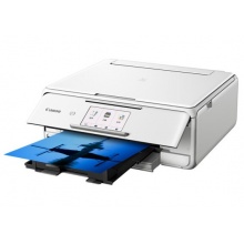 佳能（Canon）TS8180 白色 高品質(zhì)照片打印一體機(jī) 精致版（噴墨打印、復(fù)印、掃描、無線）
